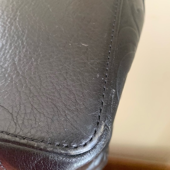 Brighton Black Embossed Shoulder Bag - Picture 14 of 16